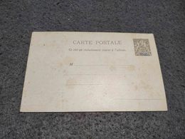 FRANCE GUADELOUPE ET DEPENDANCES STATIONERY CARD UNUSED ANTIQUE - Storia Postale