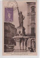 Carte Maximum Avec N°309 Statue Liberté Oblitérée Bordeaux 1/4/39  Cote Yvert : D5  185E - 1930-1939