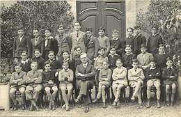 Delcampe - Themes Div -ref X115 - Carte Photo - Ecoles - Ecole  Classe De 5eme - Auch -gers - 1936-1937- - Auch