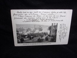 Saint - Pierre Et Miquelon. Incendie De  La Nuit Du 1er  Au 2 Novembre 1902.Voir 2 Scans . - Saint-Pierre Und Miquelon