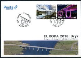 Europa 2018 - Féroés Foroyar - FDC - 2018