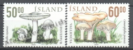 Iceland - Islande 2004 Yvert 999-1000, Mushrooms - MNH - Unused Stamps