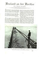 Neuland An Der Nordsee (von Gustav Frenssen)  /Artikel, Entnommen Aus Zeitschrift /1935 - Pacchi