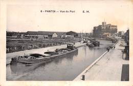 93-PANTIN-VUE DU PORT - Pantin