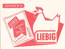 Buvard " Liebig " ( Pliures,  20 X 14.5 Cm ) - Minestre & Sughi