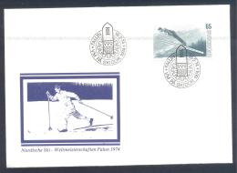 Finland 1974 Cover: FIS Ski Jumping Fliege Falun Nordic Ski Worldchampionships Weltmeisterschaften - Invierno