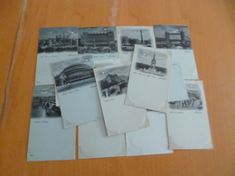 Lot 14 CPA  Avant Before 1906 Petit Format England London By Night One Card With Pli - Other & Unclassified
