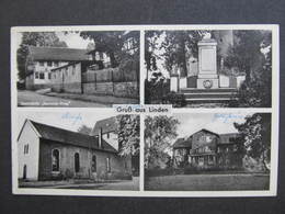 Ak LINDEN Kr. Wolfenbüttel Gasthaus Kammer Krug  //  D*31742 - Wolfenbuettel