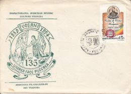 MOLDAVIA AND WALLACHIA UNION ANNIVERSARY, PRINCE AL.I. CUZA, SPECIAL COVER, 1994, ROMANIA - Brieven En Documenten