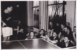 Table Tennis Ping Pong Real Photo Postcard - Table Tennis