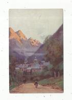 Cp , Illustrateur , Signée : Eug. Bourgeois , PYRENEES , S.I. - N° 7 , Les Sites De France , Vierge ,ed. L & M - Bourgeois