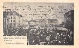 Angers 49 Inauguration De La Caserne Desjardins.  Mars 1904. La Foule      (voir Scan) - Angers