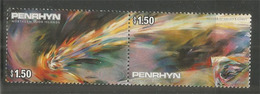 Giotto (spacecraft) 	European Space Agency,  PENRHYN Atoll (Pacifique) 2 Timbres Neufs ** - Oceanië