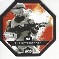 JETON LECLERC STAR WARS   N° 48 FLAMETROOPER - Poder De La Fuerza