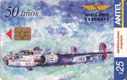 URUGUAY. 311a. AVION. North American B - 25 Mitchell. 2003-12. (123) - Uruguay