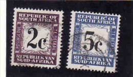 Afrique Du Sud-South Africa 1961,Timbres-taxe = Postage Due 1961, Oblitérés-used - Impuestos