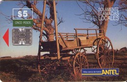 URUGUAY. TC22a. CARRETA. 11-1998. (129) - Uruguay