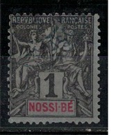 NOSSI BE       N°  YVERT   27         OBLITERE       ( O   3/17 ) - Used Stamps