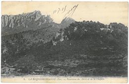 CPA LA ROQUEBRUSSANNE - Panorama Des Orris Et De La Chapelle - La Roquebrussanne