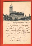 GCD-28  Chateau D'Aubonne . Précurseur. Circulé En 1900 - Aubonne