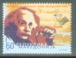 MK 2005-359 ALBERT EINSTEIN, MACEDONIA, 1 X 1v, MNH - Albert Einstein