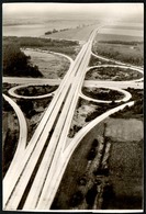 B3945 - Schönefelder Kreuz - Schefeld - Autobahnkreuz Autobahn - Luftbild Fliegeraufnahme - Schönefeld