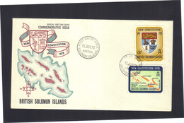 British Solomon Islands . FDC 1970 - Isole Salomone (...-1978)