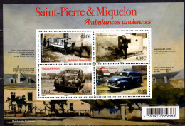 SAINT PIERRE ET MIQUELON - Ambulances - Unused Stamps