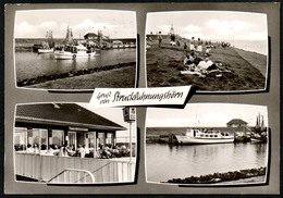 B3952 - Gruß Aus Strucklahnungshörn - MS Adler Und MS Nordfriesland - Gaststätte - Gel Husum 1959 - Nordfriesland