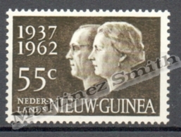 Netherlands New Guinea - Guinee Neerlandaise  1962 Yvert 70, Royal Silver Wedding  Anniversary - MNH - Netherlands New Guinea