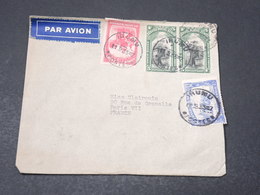 CONGO BELGE - Enveloppe De Irumu Pour La France En 1935 , Affranchissement Plaisant - L 17159 - Brieven En Documenten