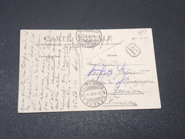 CONGO - Carte Postale En Recommandé De Brazzaville Pour La Suisse En 1910 - L 17182 - Covers & Documents