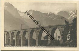 Lötschbergbahn - Grosser Viadukt Bei Frutigen - Verlag E. Groh Photo-Hall Kandersteg - Frutigen