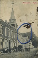 Philippeville :  L' église  (  Ecrit 1920 Avec Timbres )  Regarder Scan Pour Detail  -  Estaminet - Philippeville