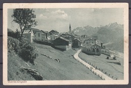 SWITZERLAND ,  GUARDA  , OLD  POSTCARD - Guarda