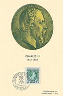 Fdc Monaco, N°301 Yt, Journée Du Timbre 1948, Charles III - Brieven En Documenten