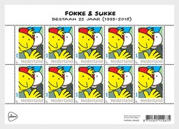 Nederland / The Netherlands - Postfris / MNH - Sheet 25 Jaar Fokke & Sukke 2018 - Unused Stamps