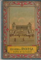 RICORDO DI ROMA - PARTE II - 32 VEDUTE - SÉRIE 601 - - Turismo, Viajes