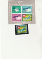 REPUBLIQUE TOGOLAISE  - INAUGURATION LIGNE AERIENNE AIR TOGO -BLOC N° 14 + PA N° 46 -ANNEE 1964 - Togo (1960-...)