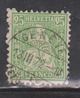 SWITZERLAND Scott # 55a Used - Oblitérés