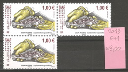 TAAF, 2013, Poissons - Unused Stamps