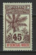 Haut-Sénégal & Niger Yv. 12, Mi 12 * - Nuovi