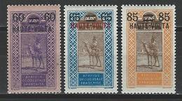 Haute Volta Yv. 21-23, Mi 25-27 * - Unused Stamps