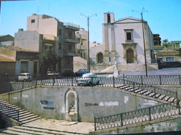 ANCIENT NEW BEAUTIFUL POSTCARD OF VITTORIA  "INDEPENDENCE SQUARE".// BELLA CARTOLINA NUOVA DI VITTORIA - Vittoria