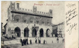 Piacenza - Piazza Cavalli - Formato Piccolo Viaggiata – Ad - Piacenza