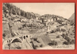 DA01-19 Chemin De Fer Martigny-Chatelard-Chamonix, Finhaut, Vue Générale. Non Circulé - Finhaut