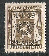 België  Nr. 421 - Sobreimpresos 1936-51 (Sello Pequeno)
