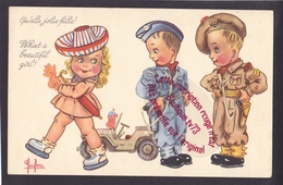 P368 - Quelle Jolie Fille Leclerc - Illustrateur Humour Enfants Militaire Militaires - Leclerc