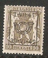 België Nr. 466 - Typo Precancels 1936-51 (Small Seal Of The State)