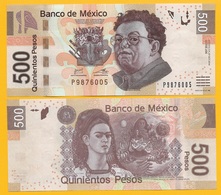Mexico 500 Pesos P-126 2014 (Serie AN) UNC - Mexique